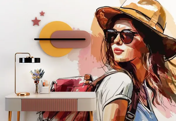  عکس پوستر دخترانه شیک