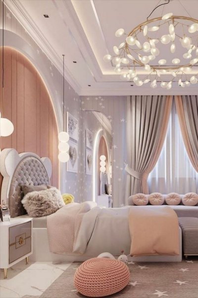 عکس اتاق خواب دخترانه ساده