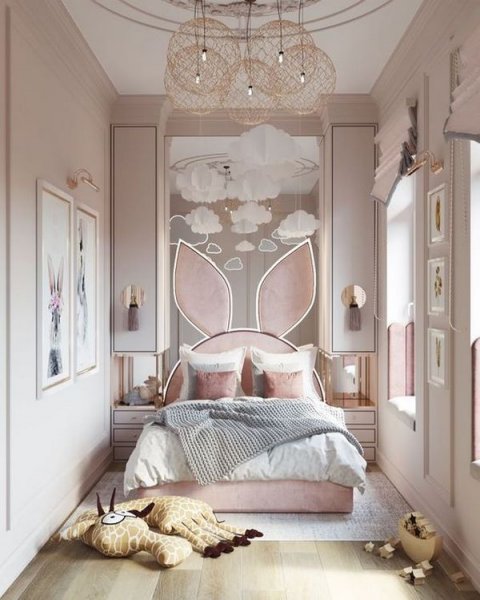  عکس اتاق خواب دخترانه رویایی