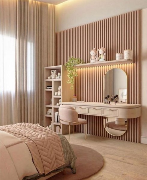  عکس اتاق خواب دخترانه رویایی