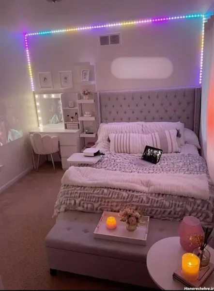 عکس اتاق خواب دخترانه ایرانی