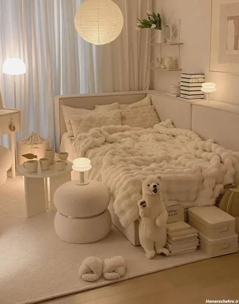  عکس اتاق خواب دخترانه زشت