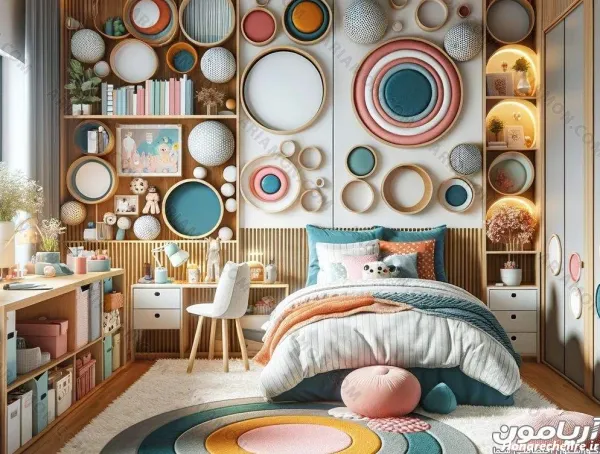 عکس اتاق خواب دخترانه ایرانی