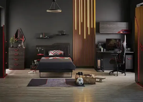  عکس اتاق خواب پسرانه ساده ایرانی