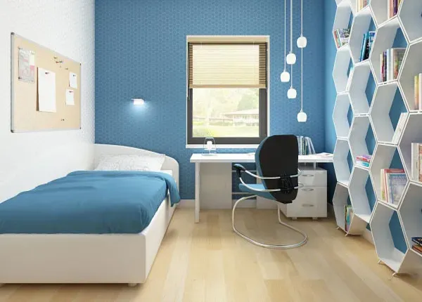  عکس اتاق خواب پسرانه ساده ایرانی