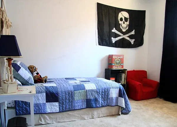  عکس اتاق خواب پسرانه ساده ایرانی