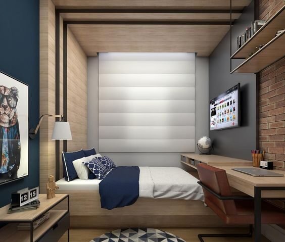  عکس اتاق خواب پسرانه لاکچری