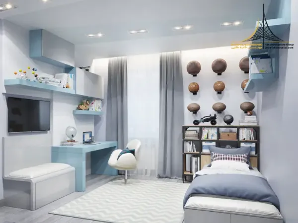  عکس اتاق خواب پسرانه خفن