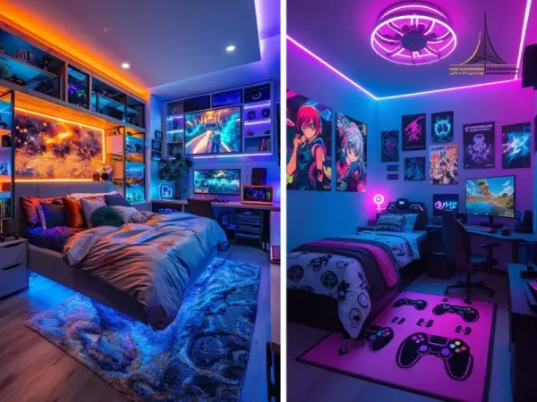  عکس اتاق خواب پسرانه خفن