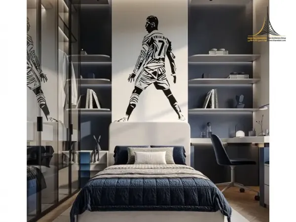  عکس اتاق خواب پسرانه خفن