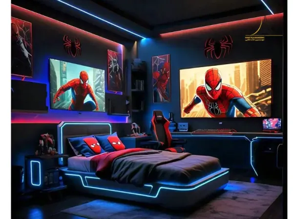  عکس اتاق خواب پسرانه خفن