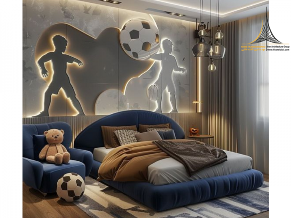  عکس اتاق خواب پسرانه خفن