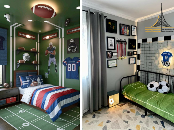  عکس اتاق خواب پسرانه خفن