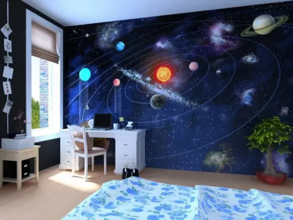  عکس اتاق خواب پسرانه ساده و زیبا