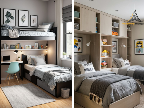  عکس اتاق خواب پسرانه ساده و زیبا