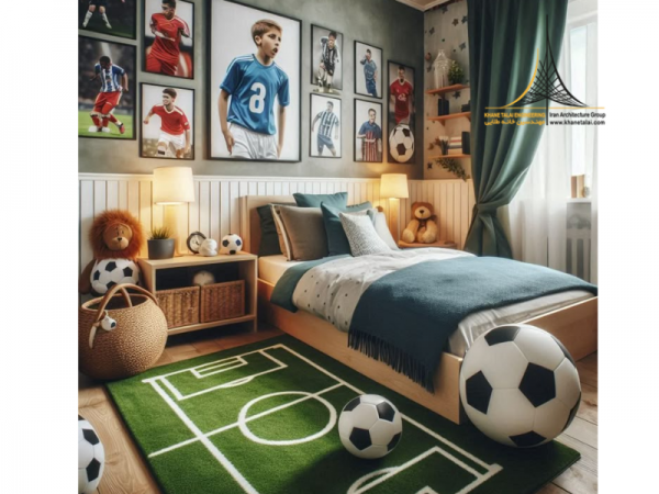  عکس اتاق خواب پسرانه ساده و زیبا