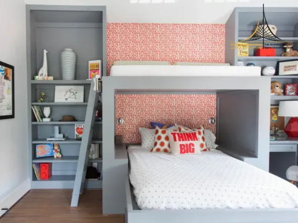  عکس اتاق خواب پسرانه ساده و زیبا