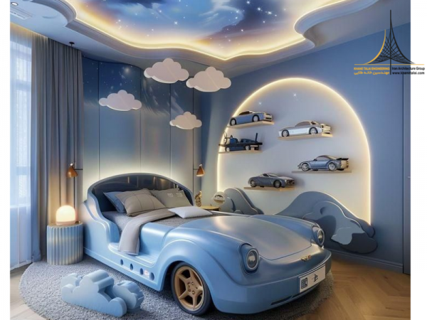  عکس اتاق خواب پسرانه ساده و زیبا