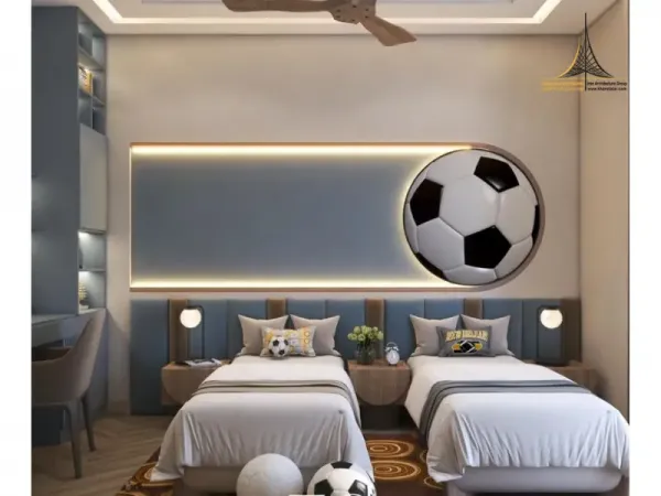  دکوراسیون اتاق خواب پسرانه بزرگسال
