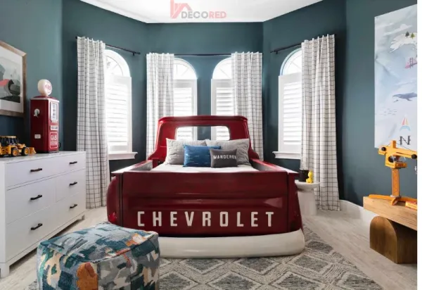 عکس اتاق خواب پسرانه ساده ایرانی