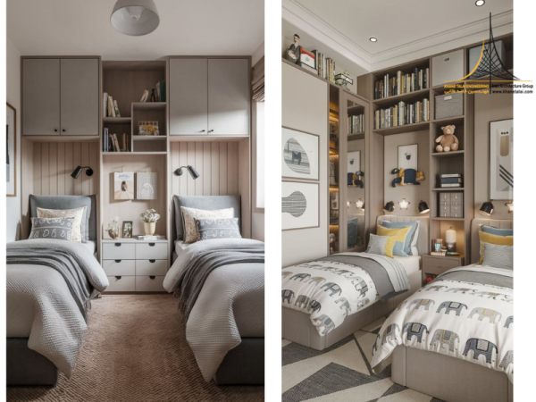 عکس اتاق خواب پسرانه ساده ایرانی