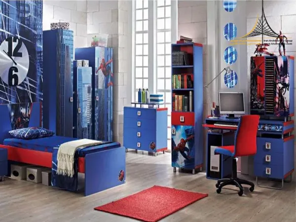 عکس اتاق خواب پسرانه ساده ایرانی