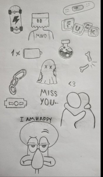  نقاشی پینترست دارک