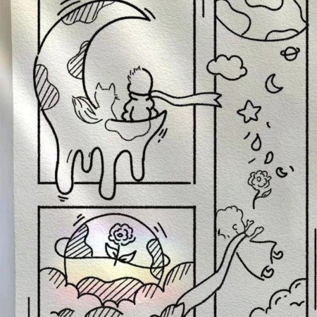  نقاشی پینترست خفن دارک