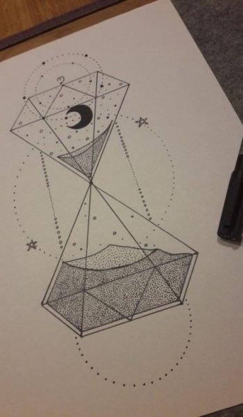  نقاشی دارک پینترست دختر