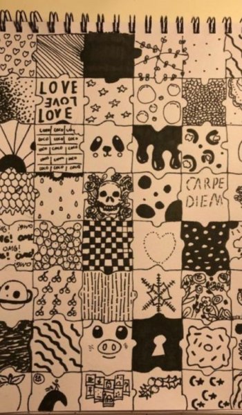  نقاشی دارک پینترست دختر