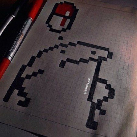  نقاشی شطرنجی فانتزی