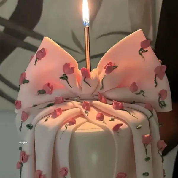  عکس کیک پاپیونی دخترانه