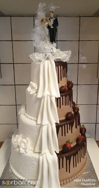  عکس کیک ترند عروسی