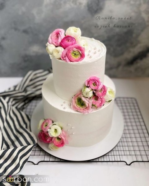  عکس کیک ترند عروسی