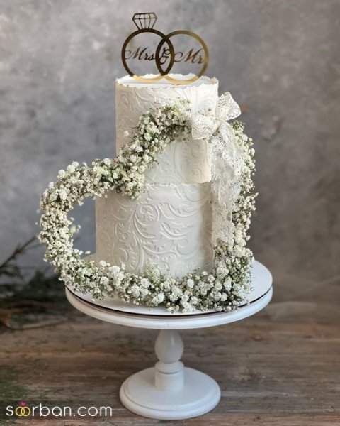  عکس کیک ترند عروسی