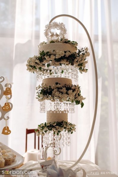  عکس کیک ترند عروسی