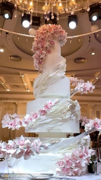  عکس کیک ترند عروسی