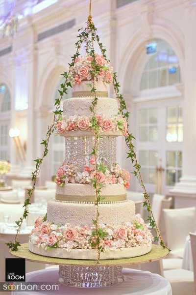  عکس کیک ترند عروسی