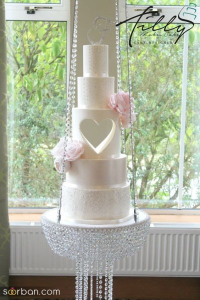  عکس کیک ترند عروسی