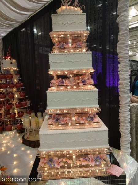  عکس کیک ترند عروسی