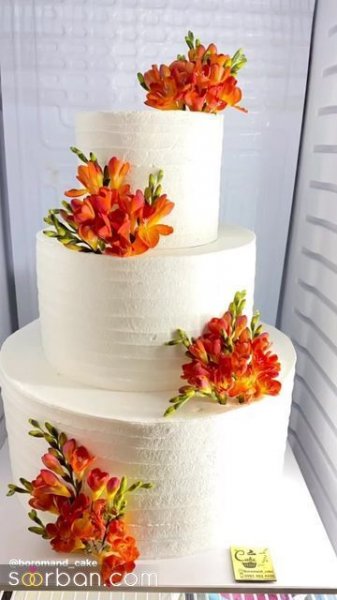  عکس کیک ترند عروسی