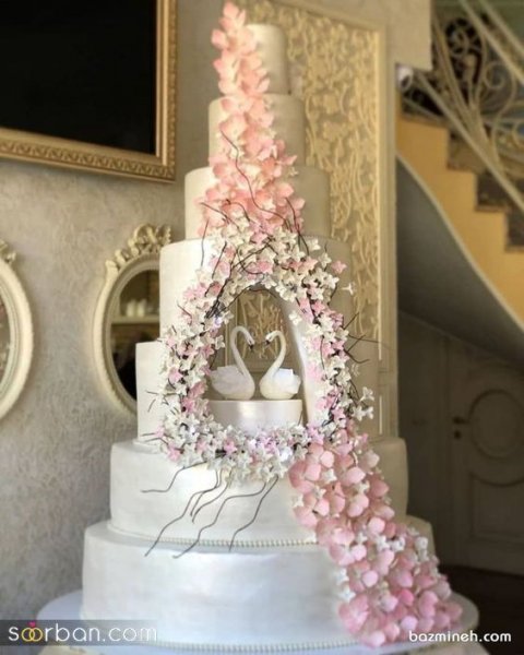  عکس کیک ترند عروسی