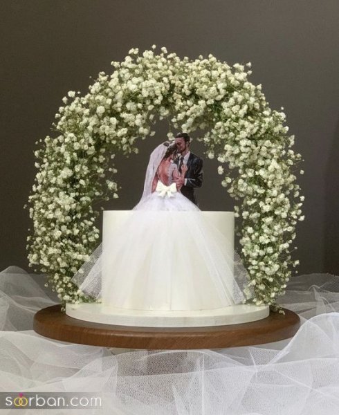  عکس کیک ترند عروسی