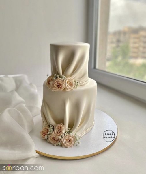  عکس کیک ترند عروسی