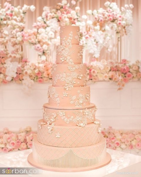  عکس کیک ترند عروسی