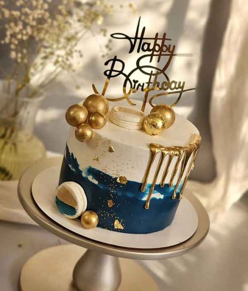  عکس کیک تولد مردانه لاکچری اینستاگرام