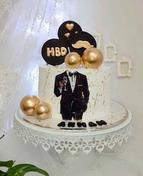  عکس کیک تولد مردانه