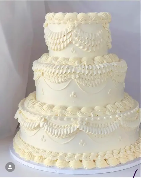  کیک عروسی ساده و شیک