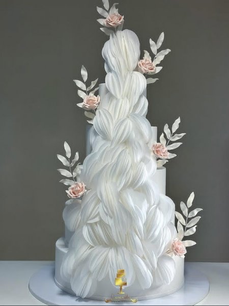  عکس کیک عروسی لاکچری