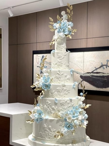  عکس کیک عروسی لاکچری